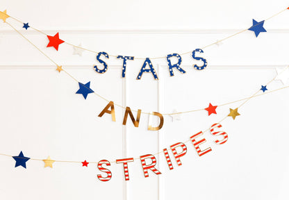 Decorative banner with &