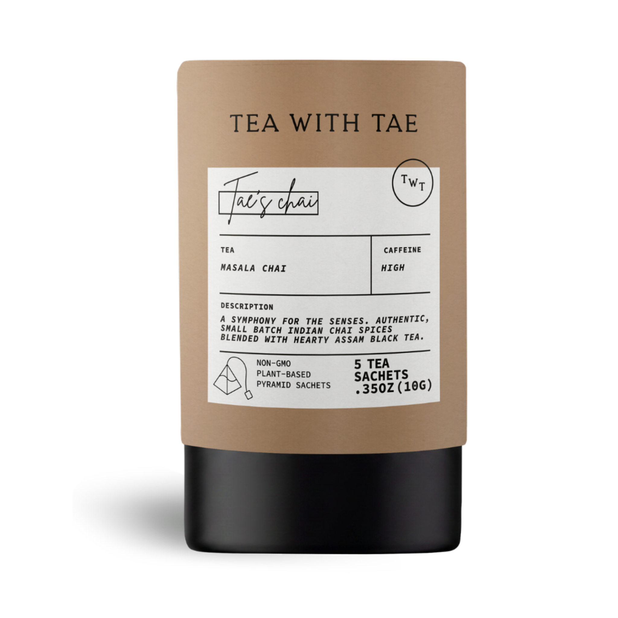 Tea package with &