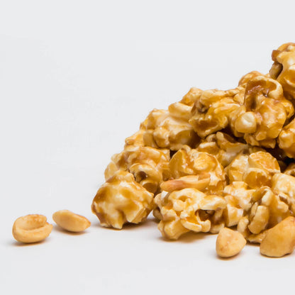 Caramel Popcorn with Peanuts