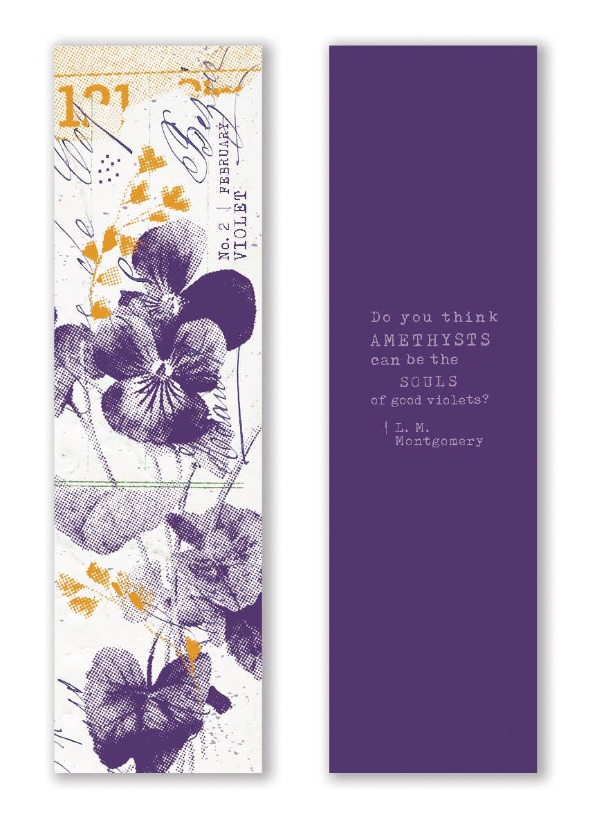 Mark the Year Bookmark Box (A Floral Bookmark for Each Month)