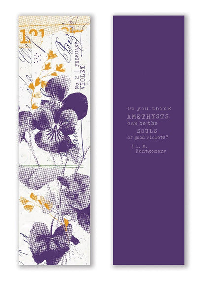 Mark the Year Bookmark Box (A Floral Bookmark for Each Month)