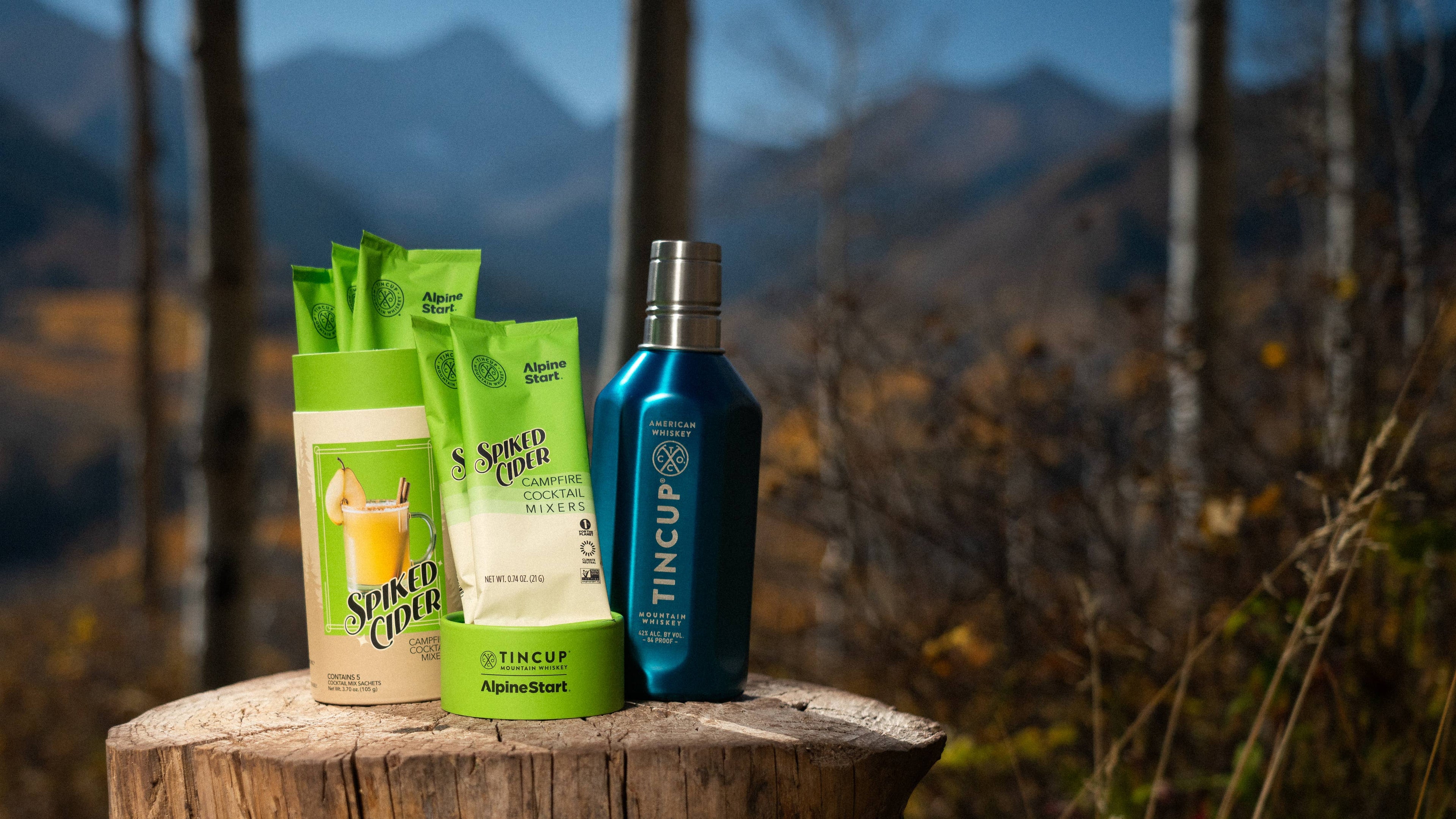 Alpine Start X Tincup Spiked Pear Cider Instant Cocktail Mix