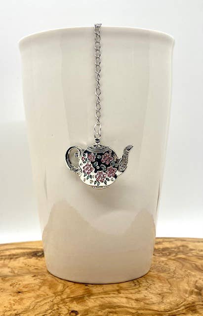 Tea Infuser Ball with Teapot Charm
