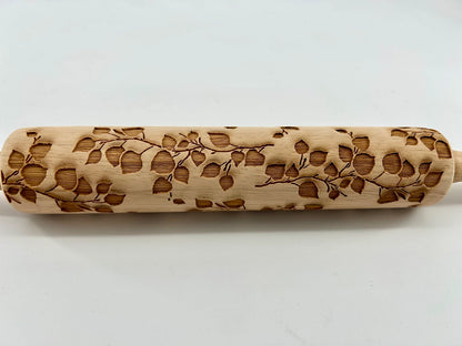 Aspen Branches Embossed Rolling Pin