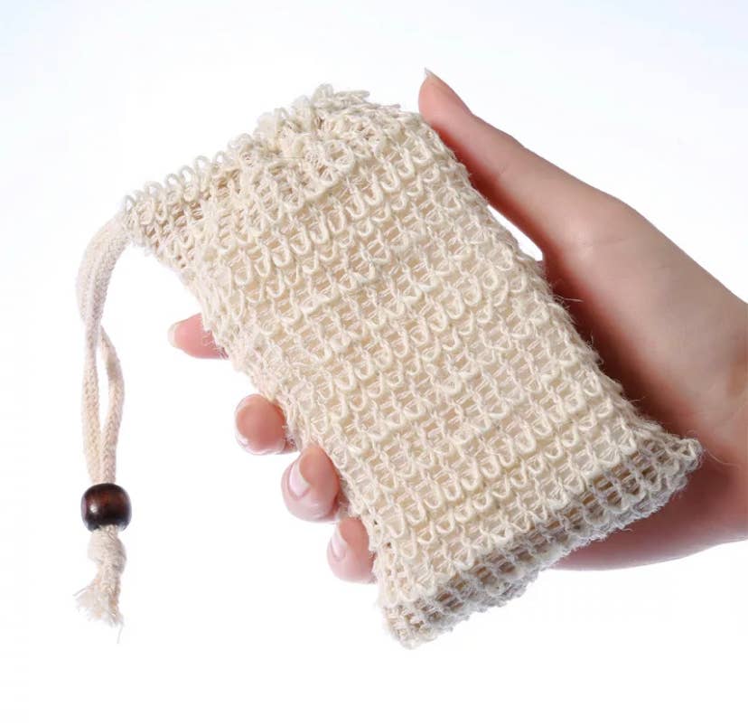 Sisal Soap Saver Pouch