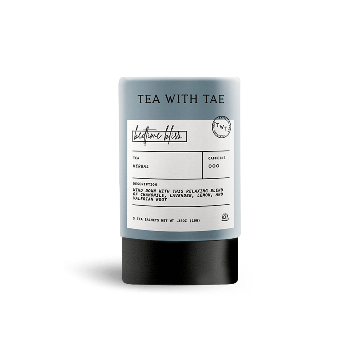 Bedtime Bliss Herbal Sleep Mini Tea Tube