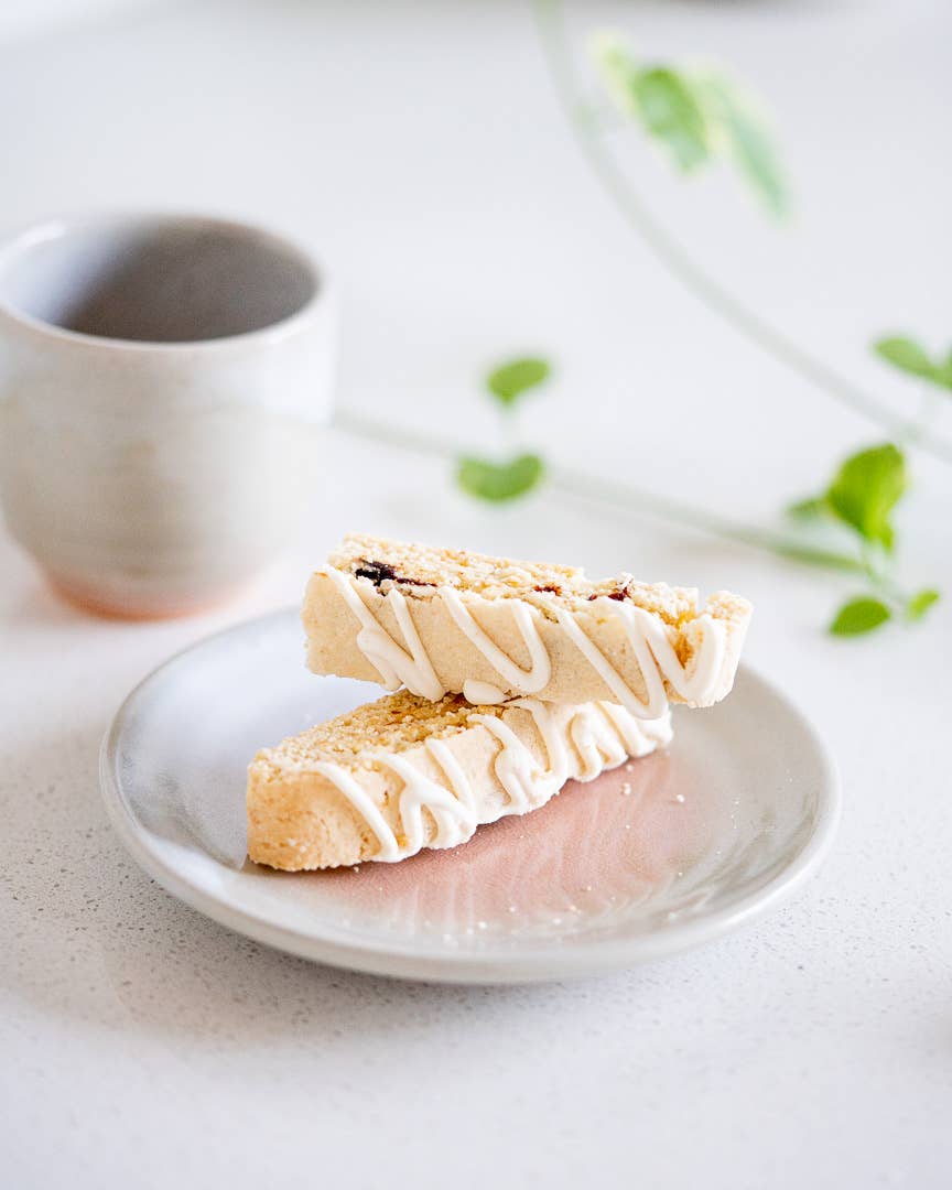 Limoncello Cherry Biscotti