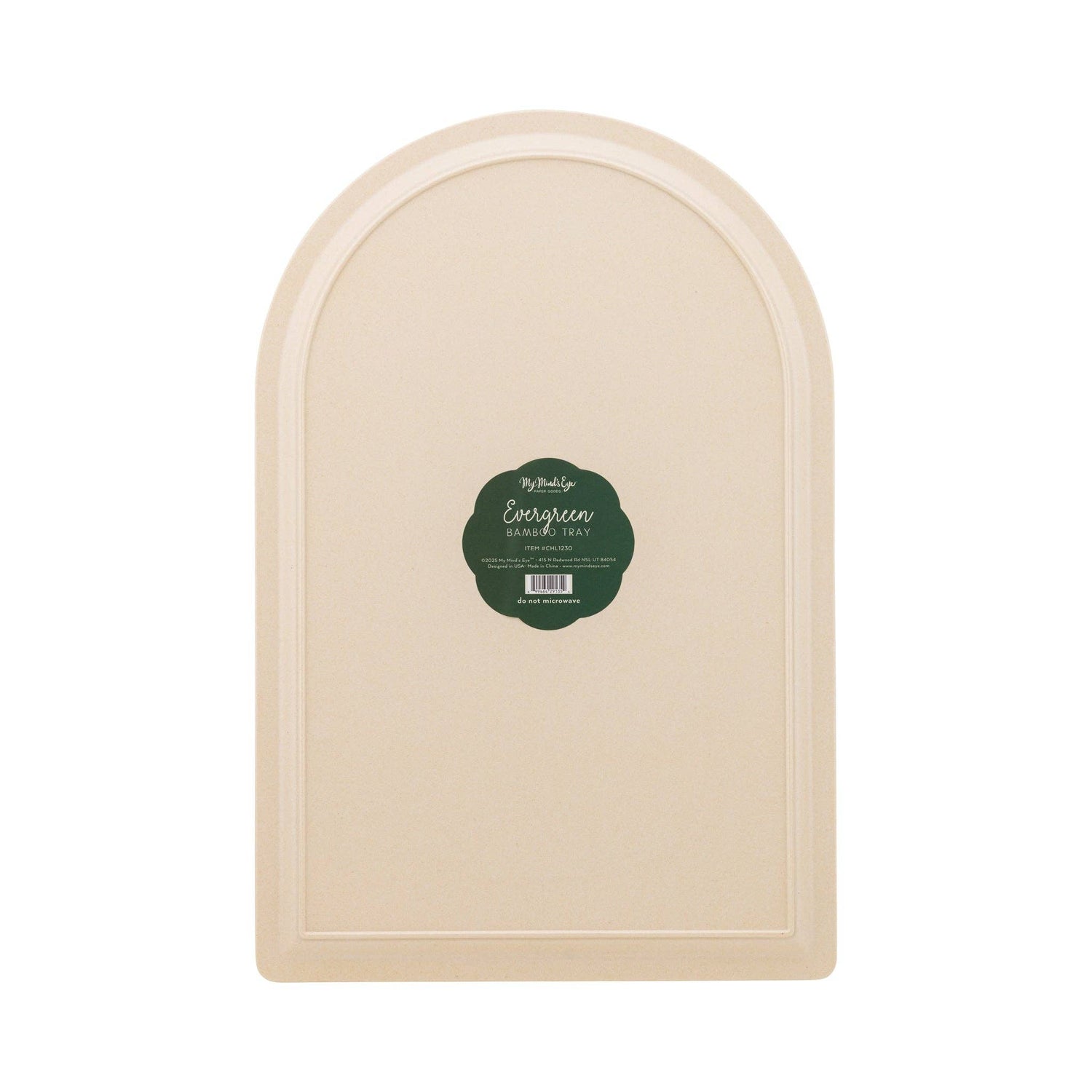 Christmas Tree Bamboo Tray