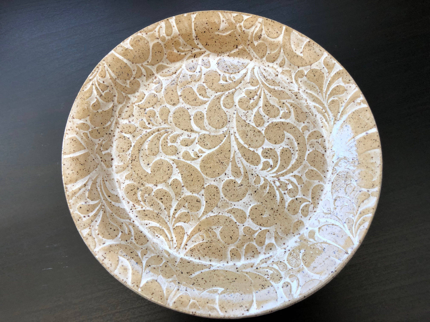 Floral Swirl Embossed Rolling Pin
