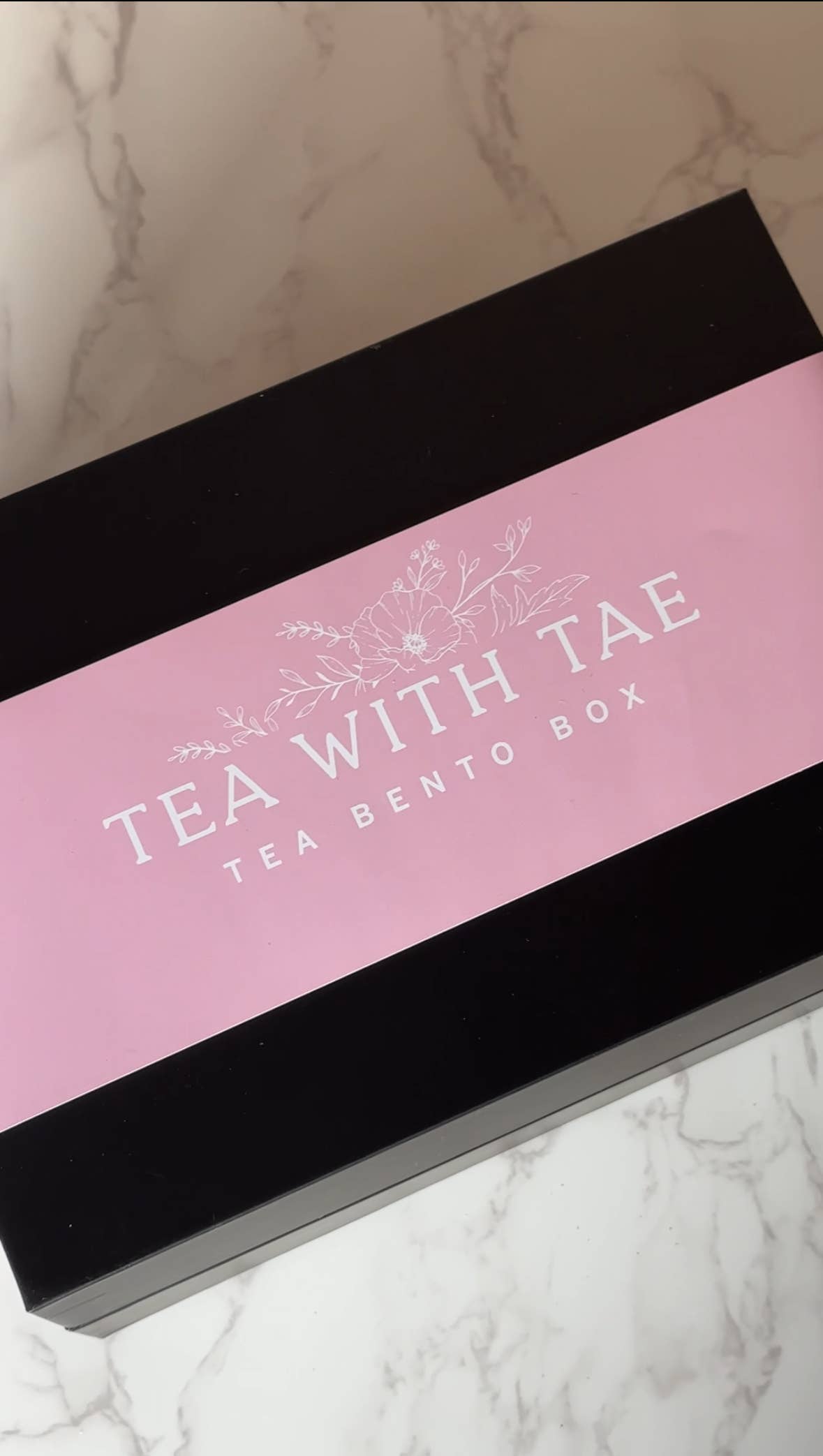 Tea Bento Box (Valentine&