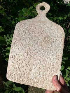 Floral Swirl Embossed Rolling Pin