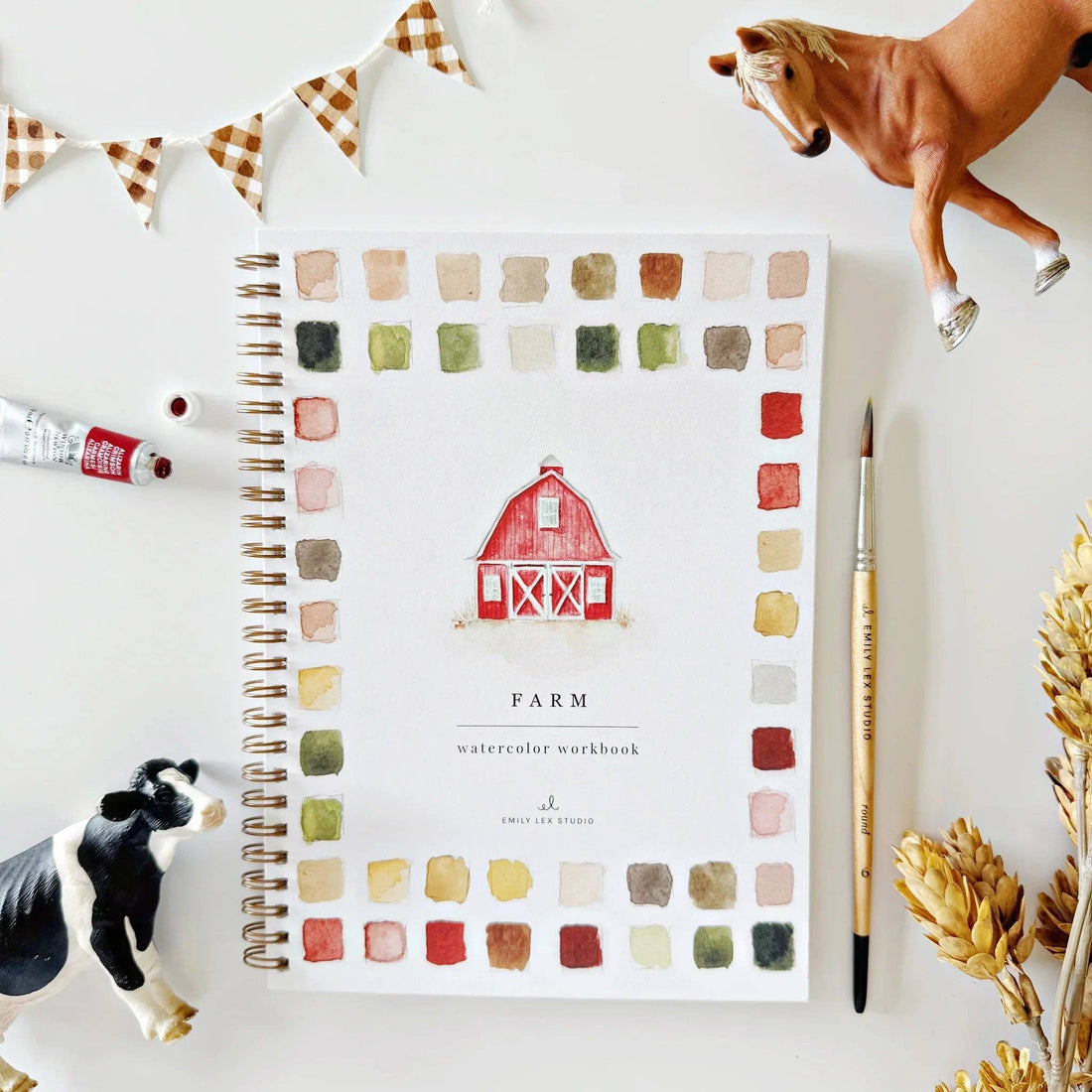 Color swatch workbook titled &