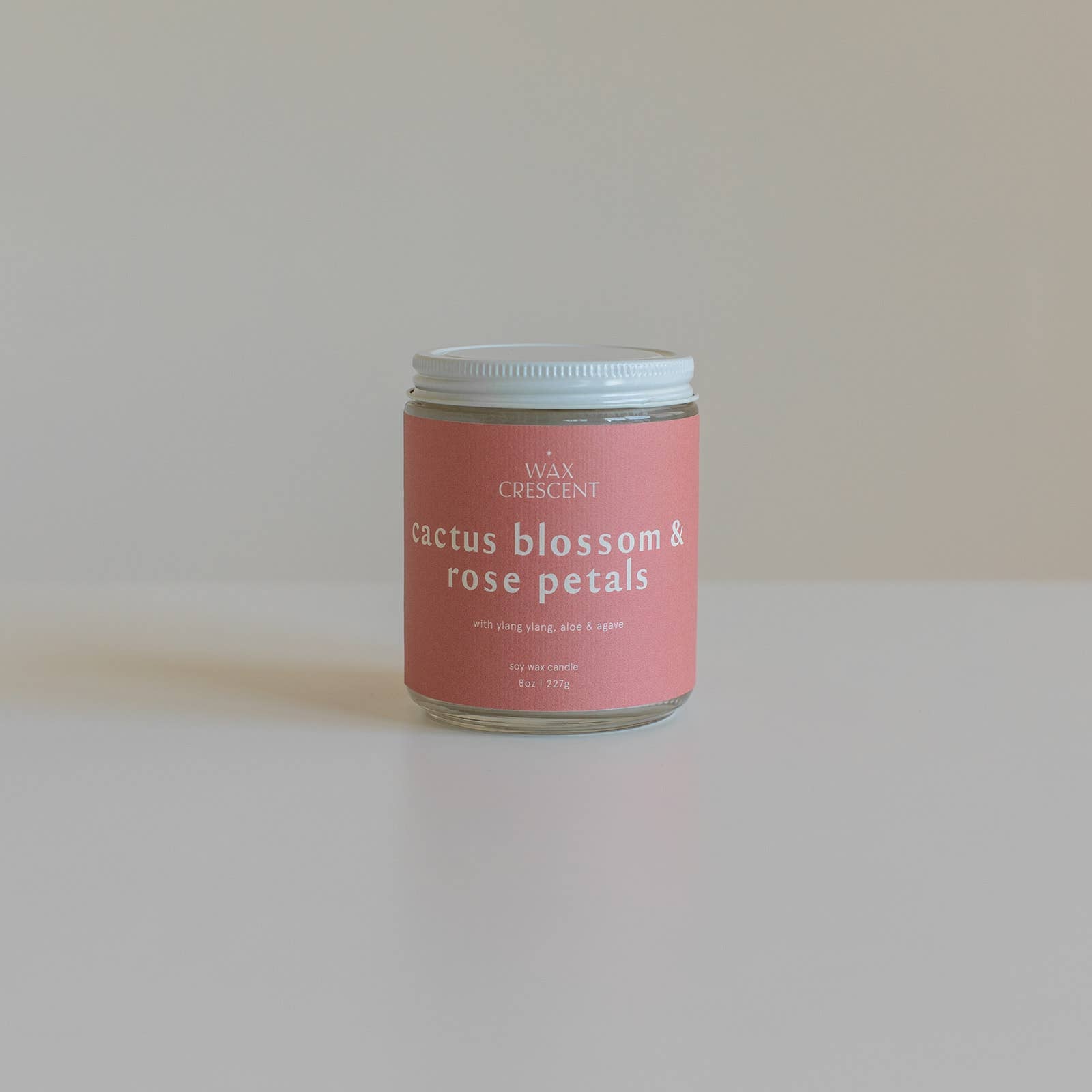 Cactus Blossom &amp; Rose Petals Soy Wax Candle