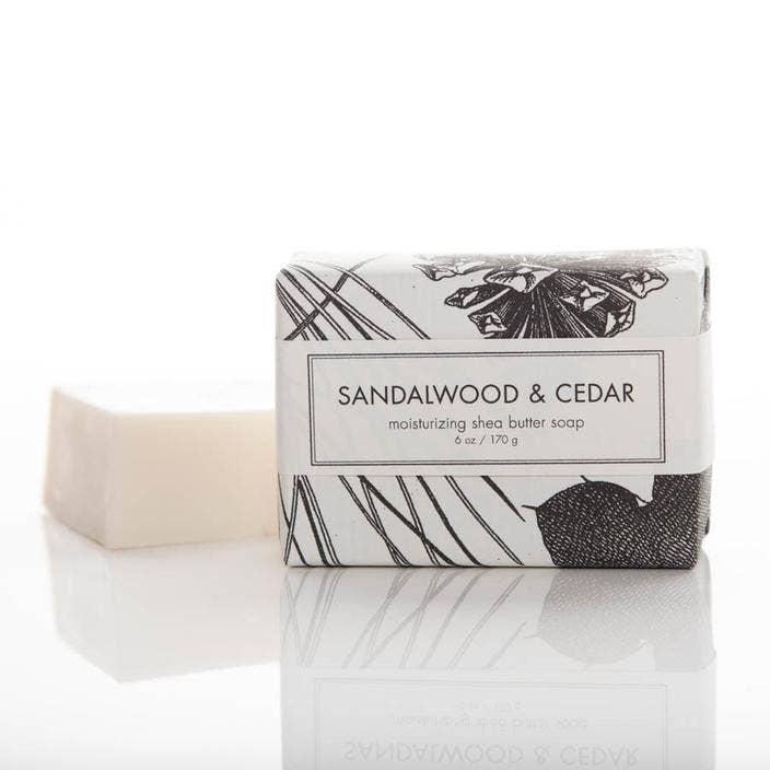 Sandalwood &amp; Cedar Shea Butter Soap