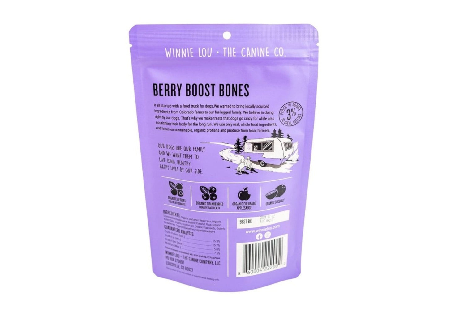 Berry Boost Bones for Dogs