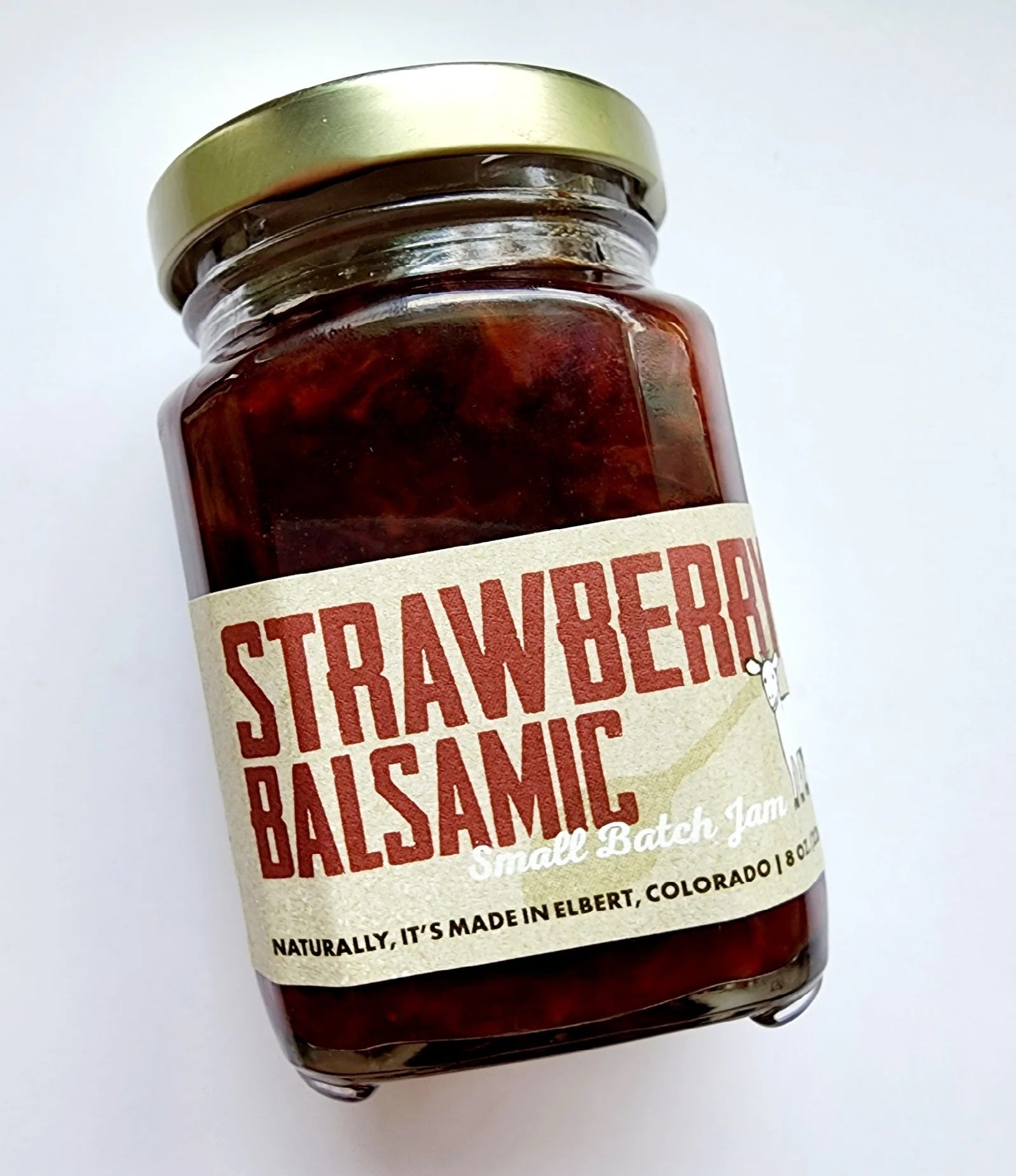 Naked Goat Farm Strawberry Balsamic Jam
