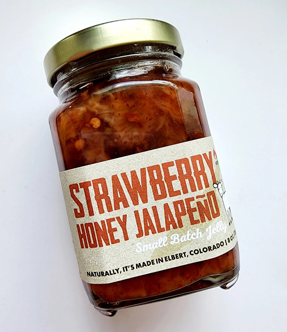 Naked Goat Farm Strawberry Honey Jalapeno Jam