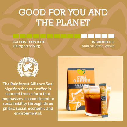 Cusa 100% Arabica Cold-Brew Coffee