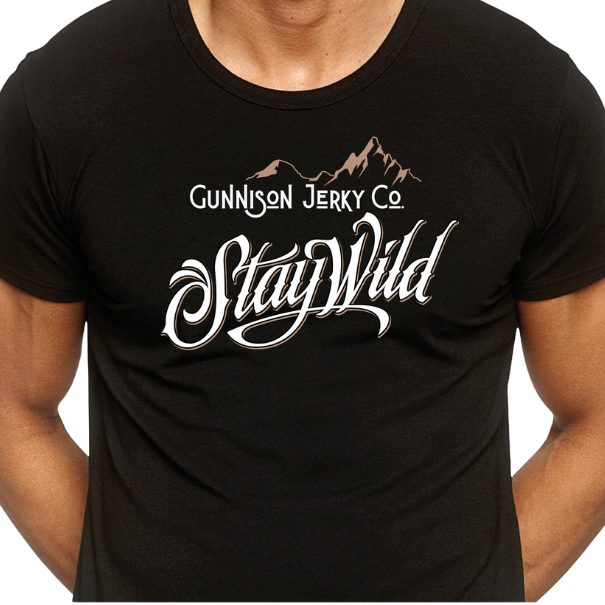 Stay Wild T-Shirt – Gunnison Jerky Co.