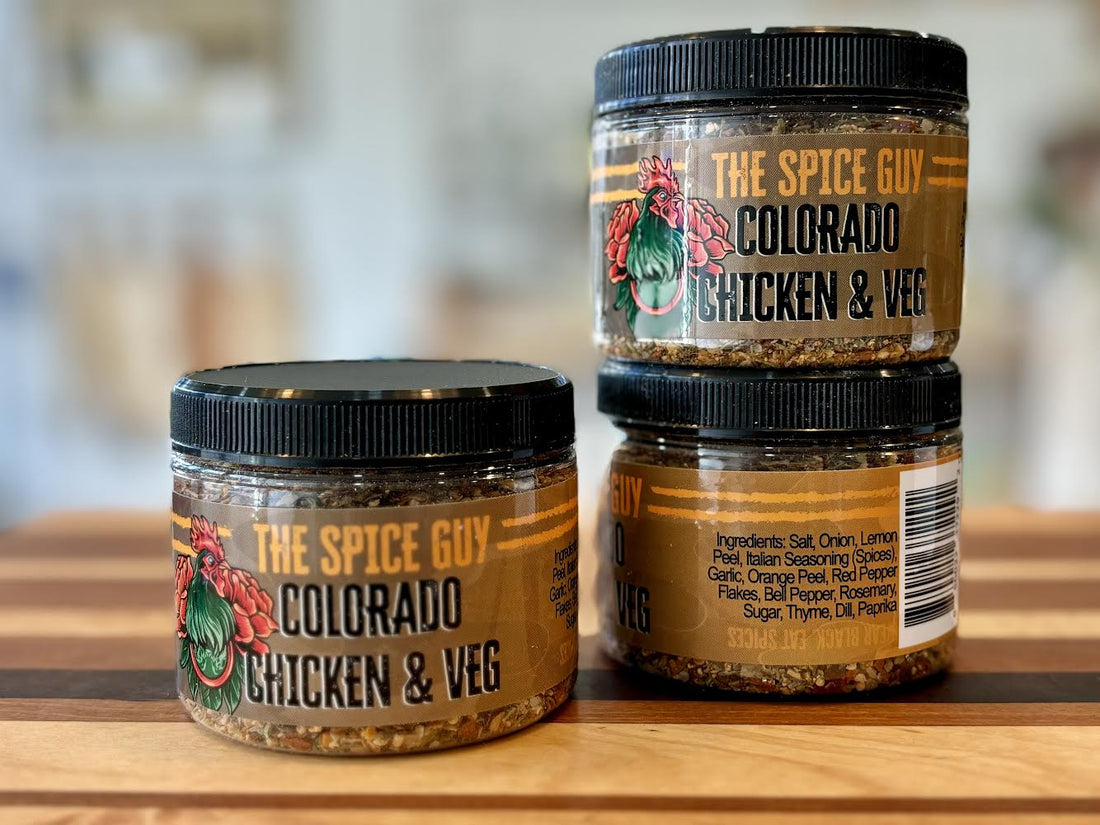 Two jars of The Spice Guy&