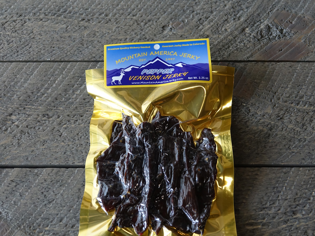 Peppered Venison Jerky