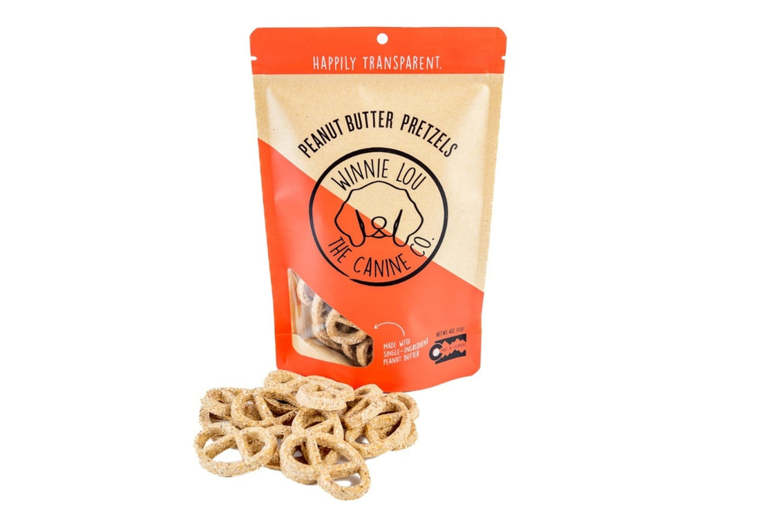 Peanut Butter Pretzels for Dogs