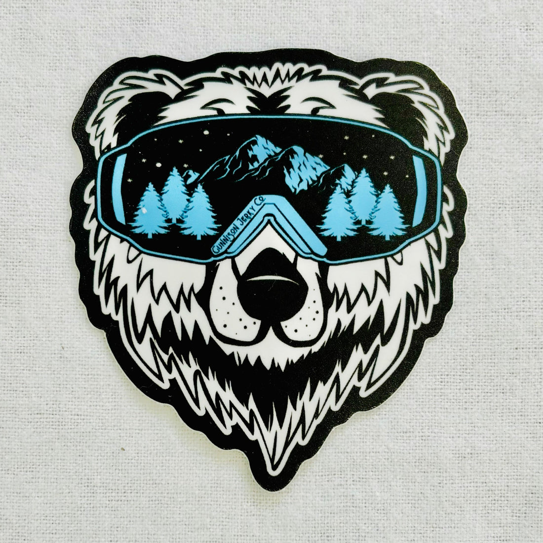 snow bear sticker