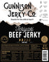 Gunnison Jerky Co Teriyaki Beef Jerky Label