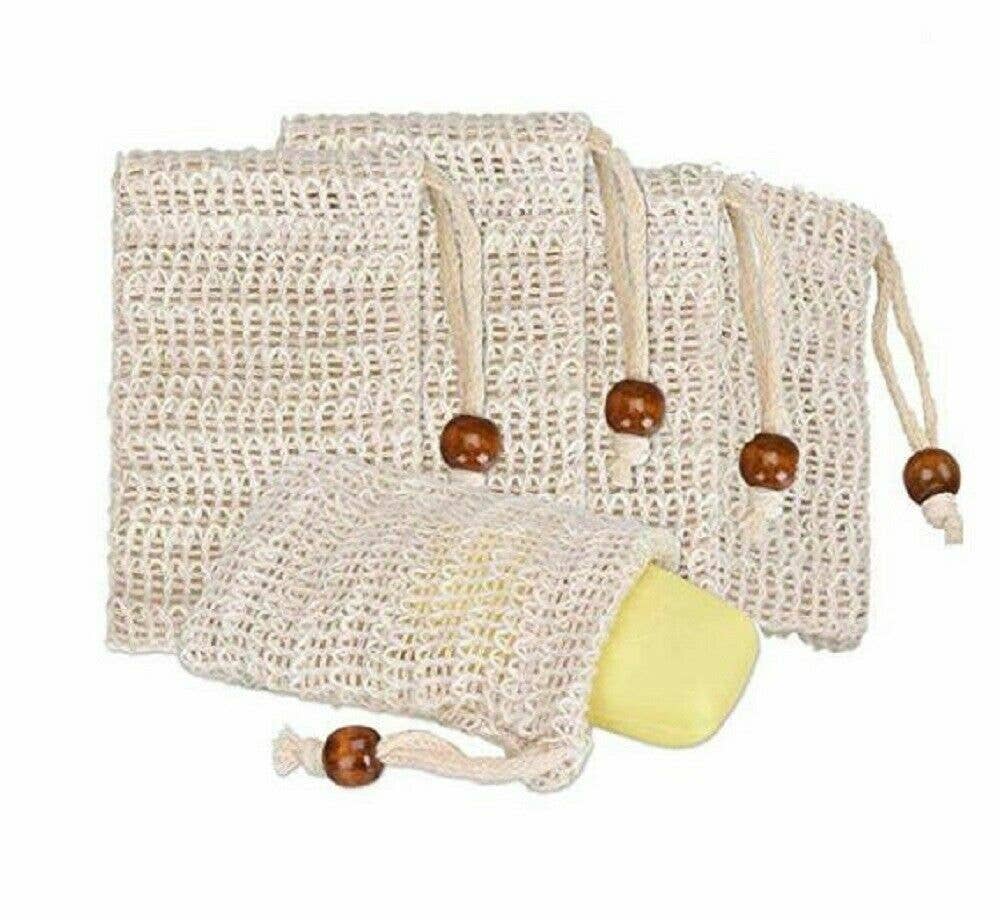 Sisal Soap Saver Pouch