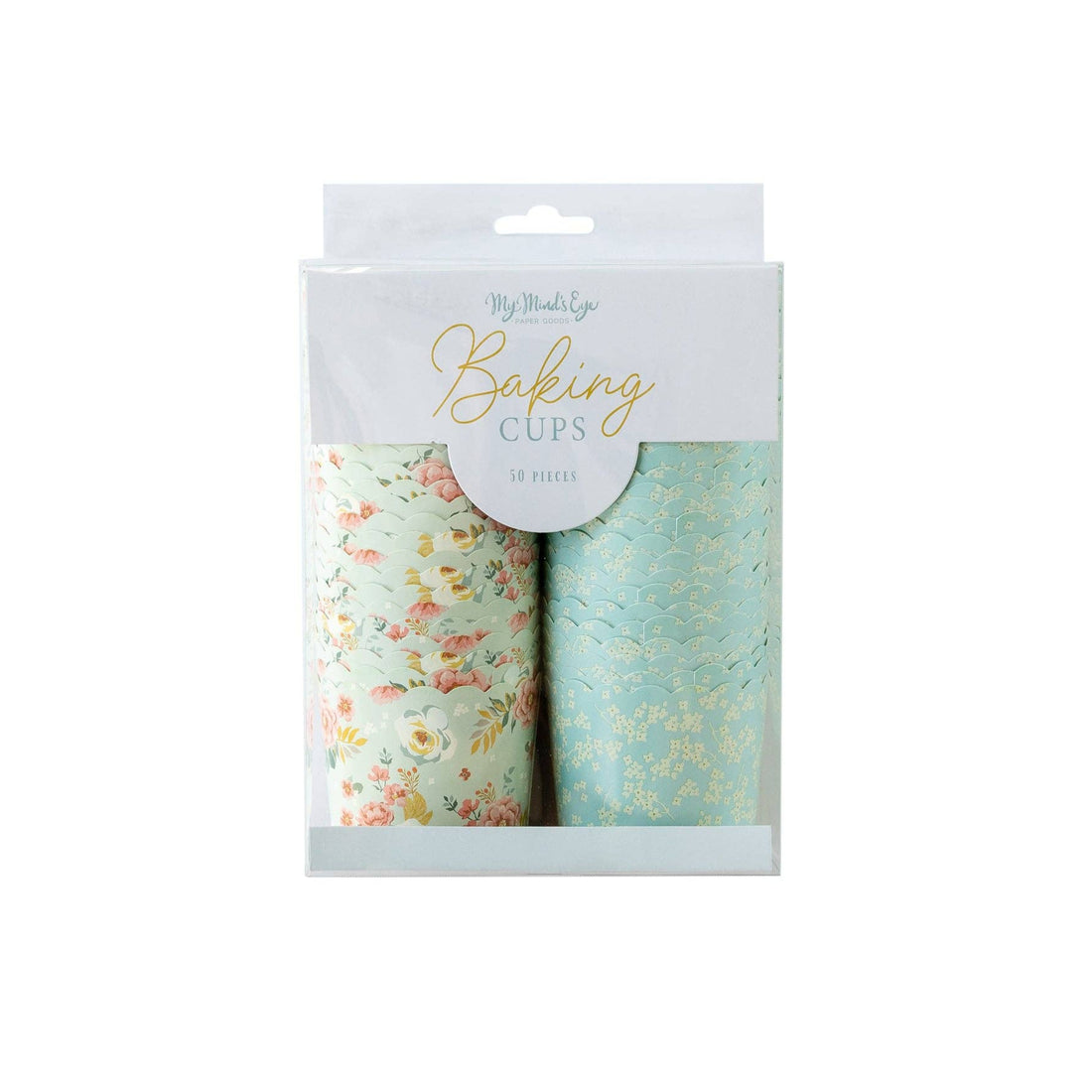 Floral Fabric Baking Cups