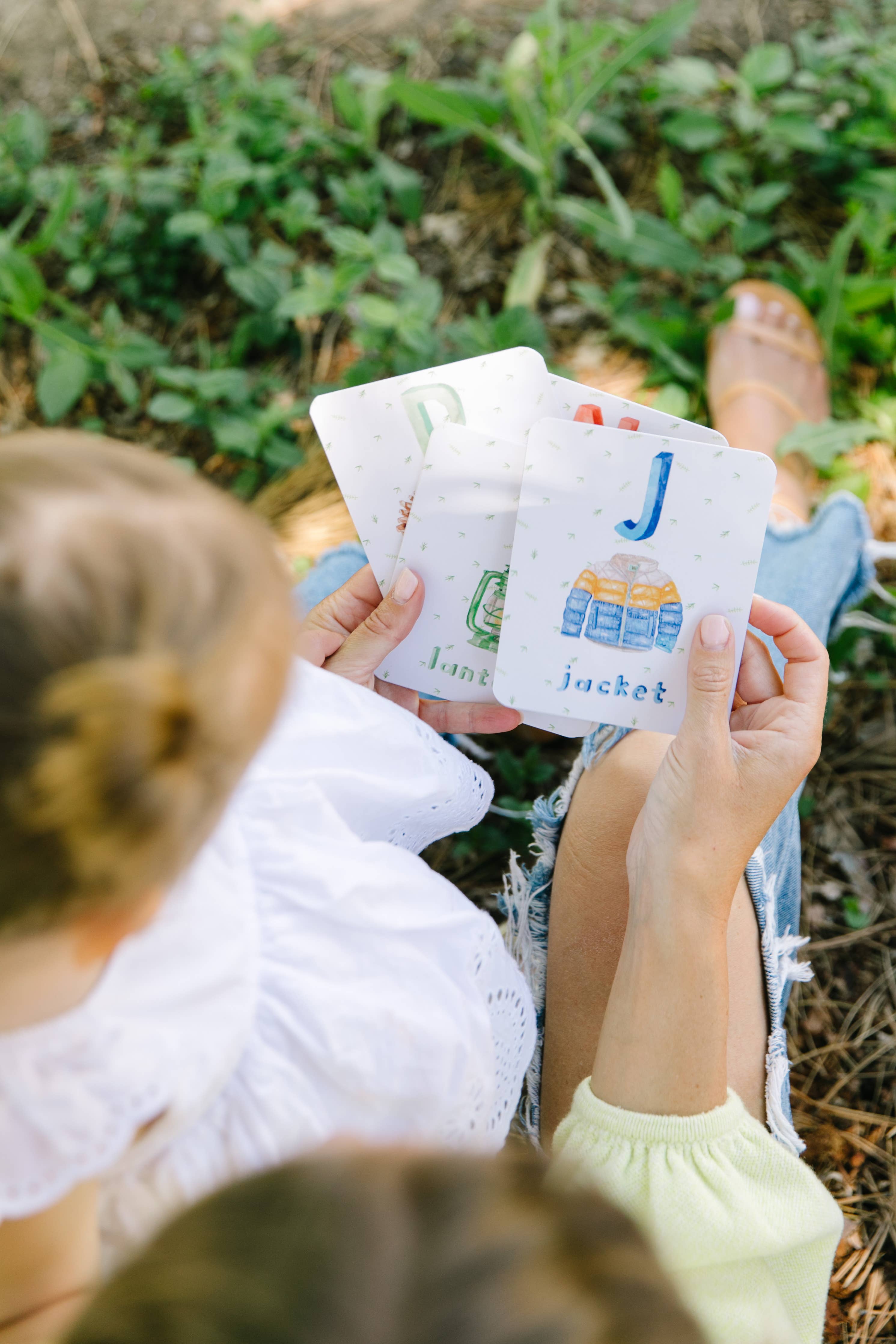 Camping Themed ABC Flashcards - PACKADOO