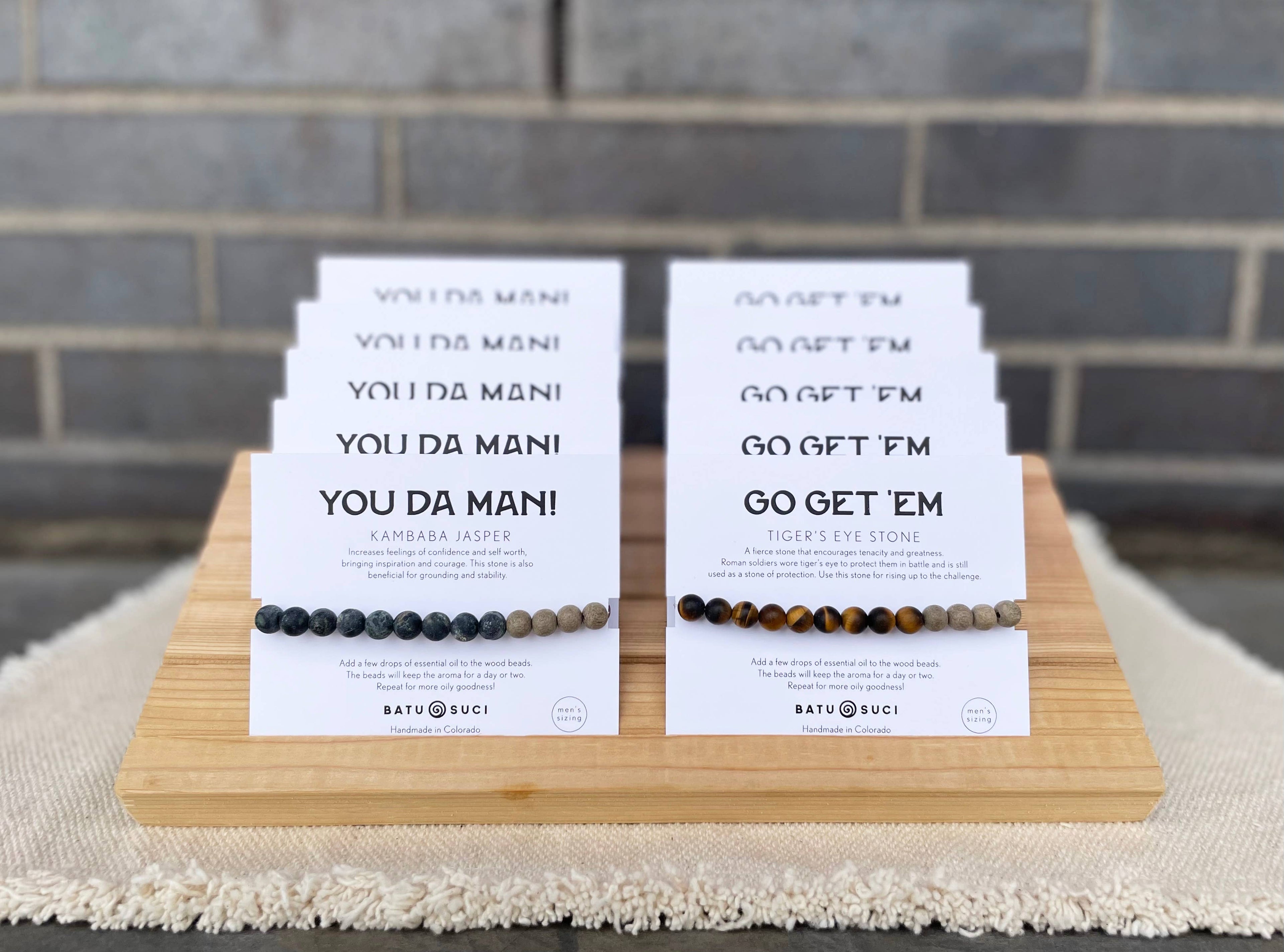 You Da Man Diffuser Bracelet  |  Men&