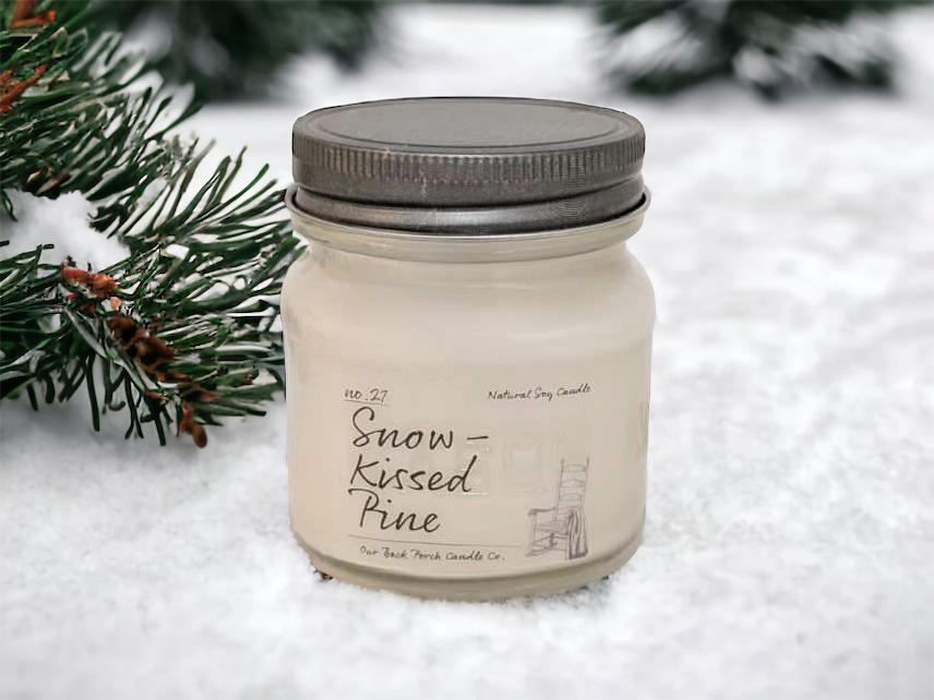 Snow-Kissed Pine Candle