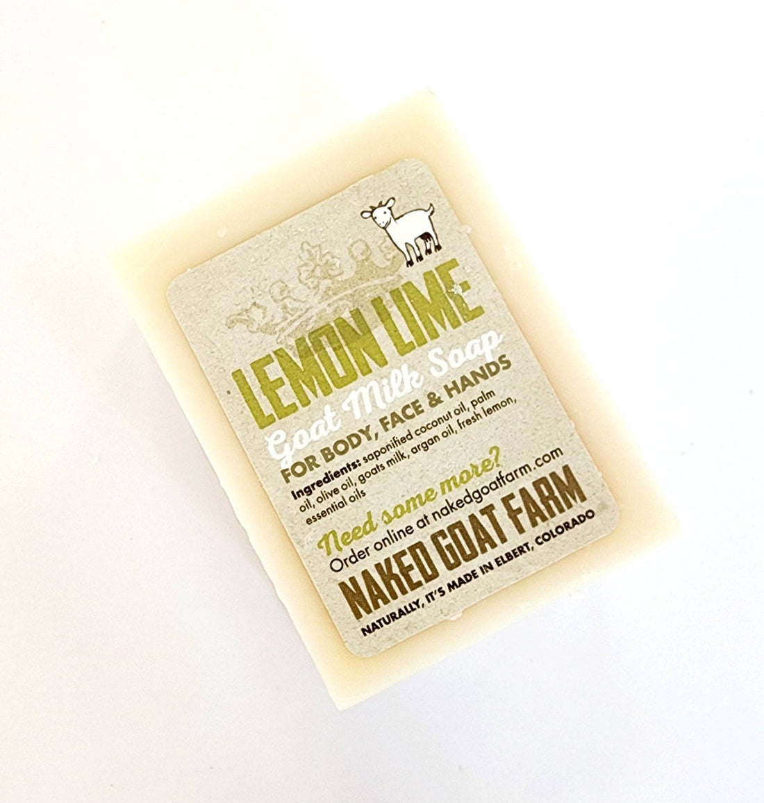 Lemon Lime Goat Milk Soap