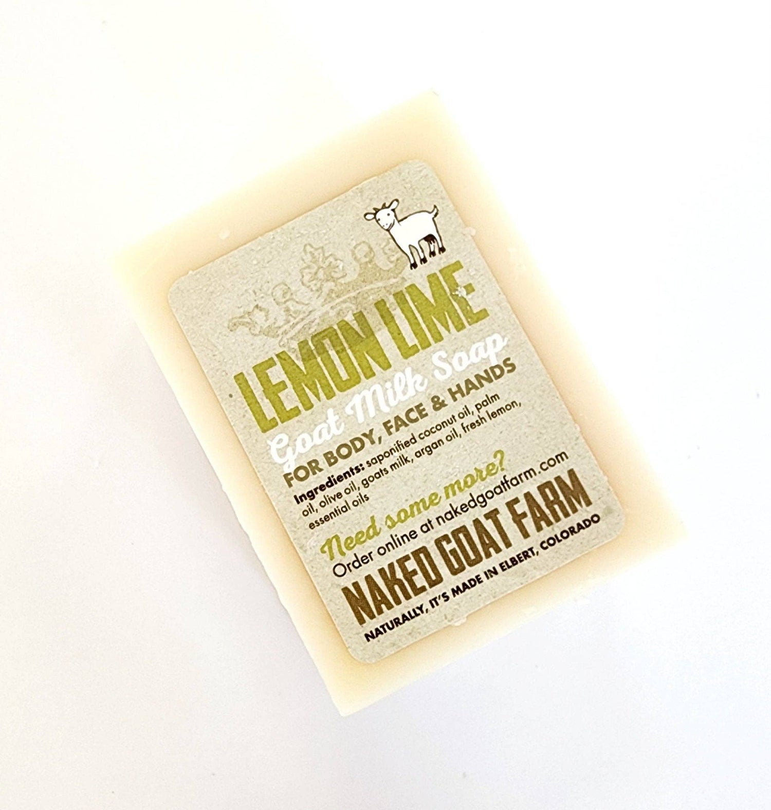 Lemon Lime Goat Milk Soap