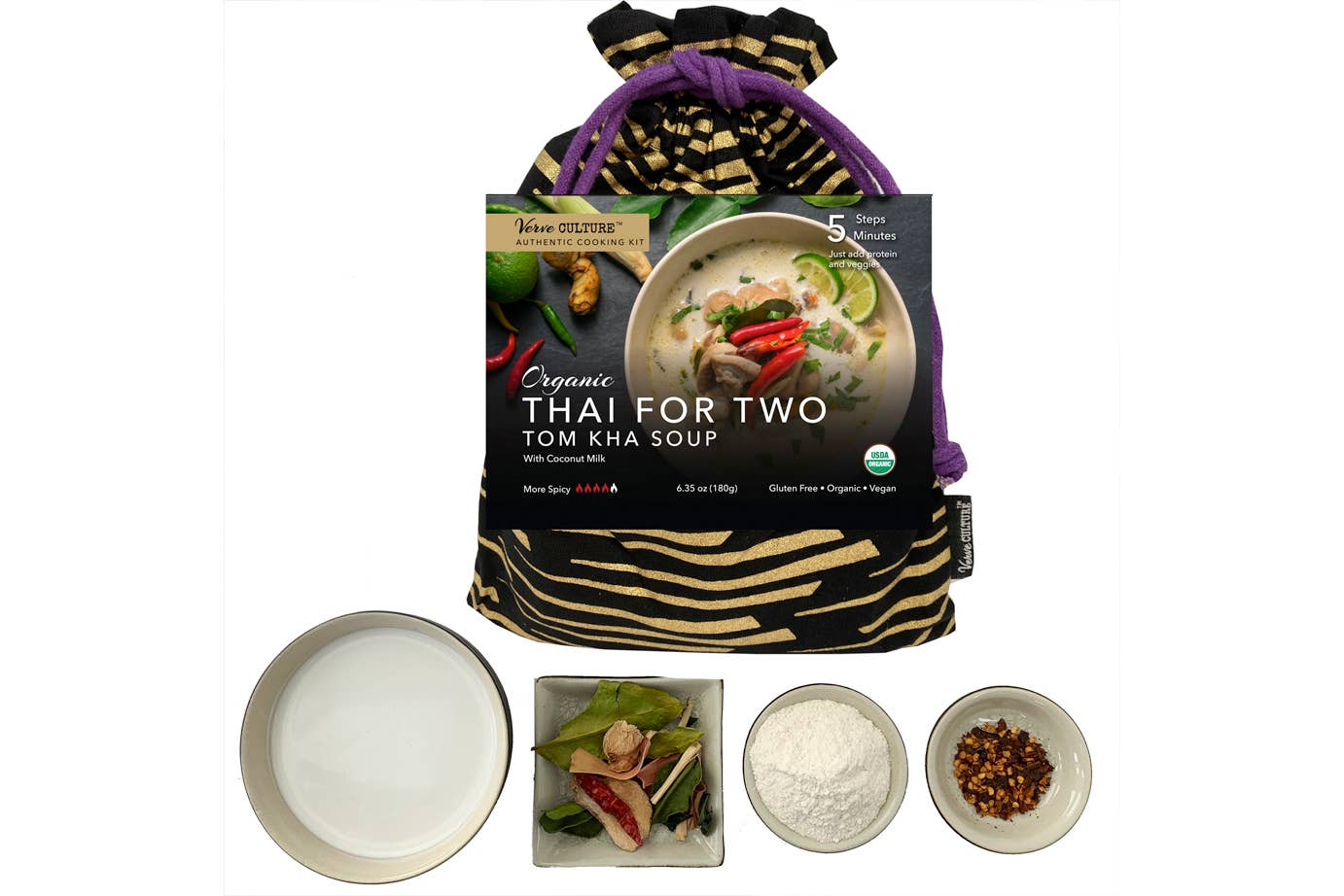 Thai for Two Cooking Kit - Organic Tom Kha Soup