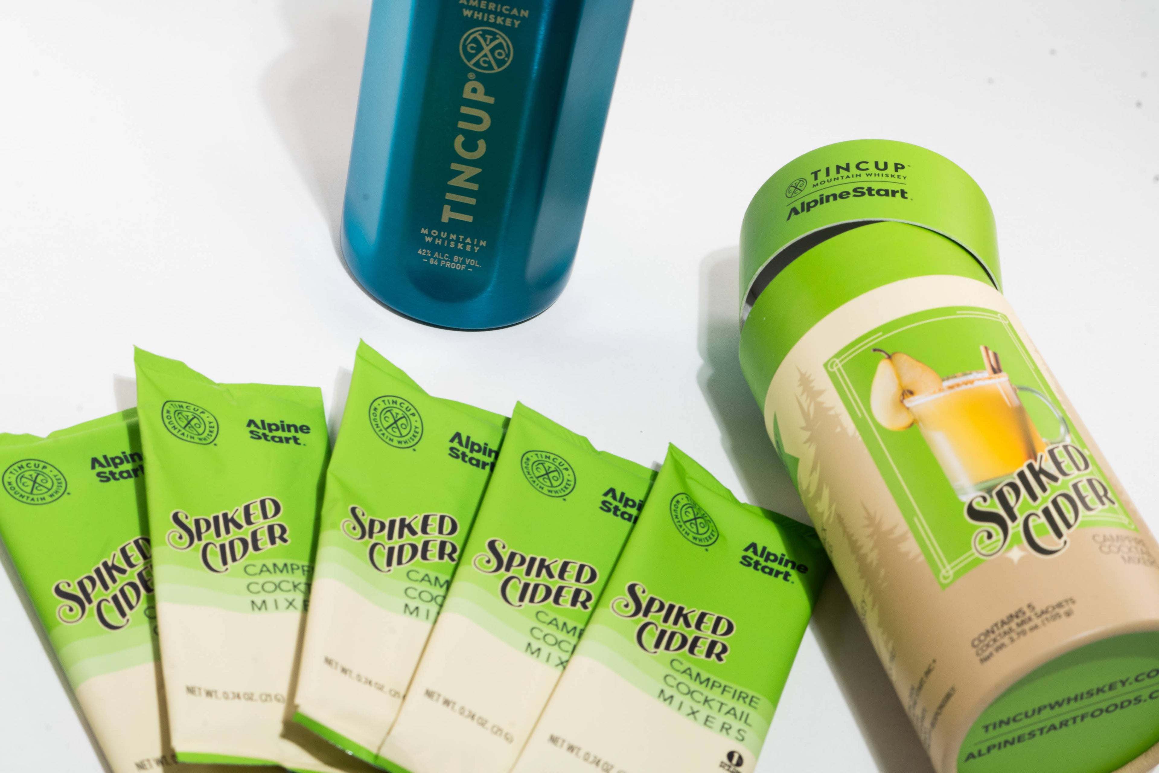 Alpine Start X Tincup Spiked Pear Cider Instant Cocktail Mix