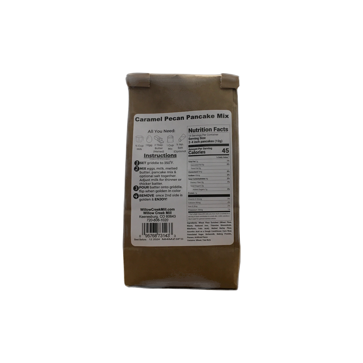 Caramel Pecan Pancake Mix