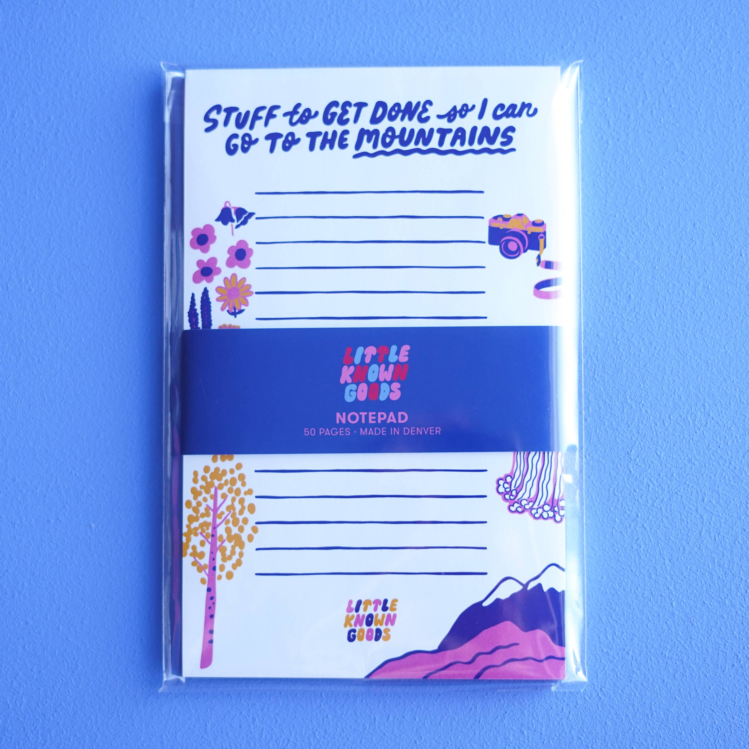 Mountains Notepad
