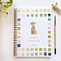 Watercolor workbook titled &