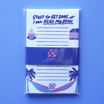 Read My Book Notepad