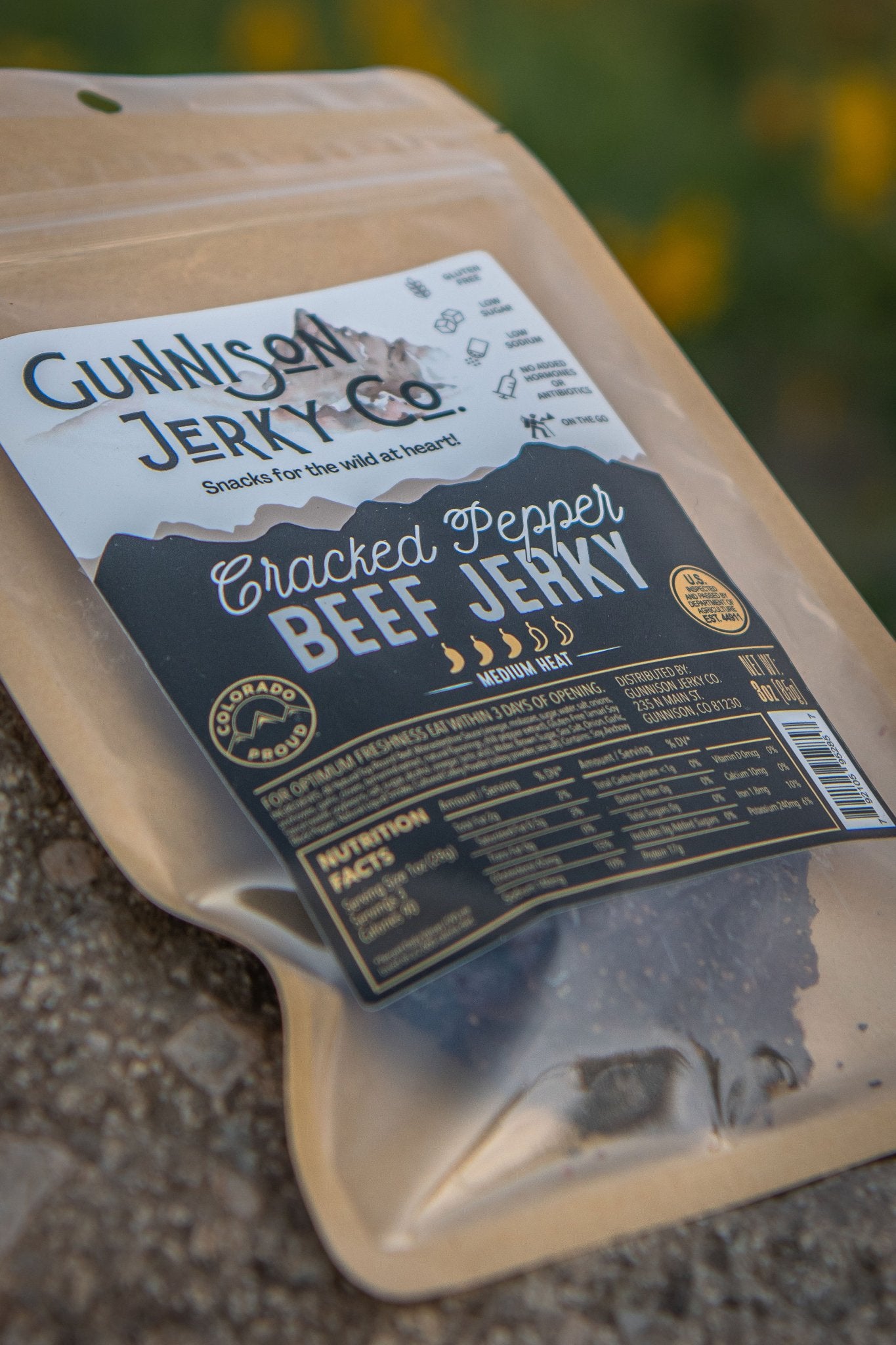 Cracked Pepper Beef Jerky