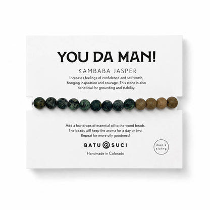 You Da Man Diffuser Bracelet  |  Men&