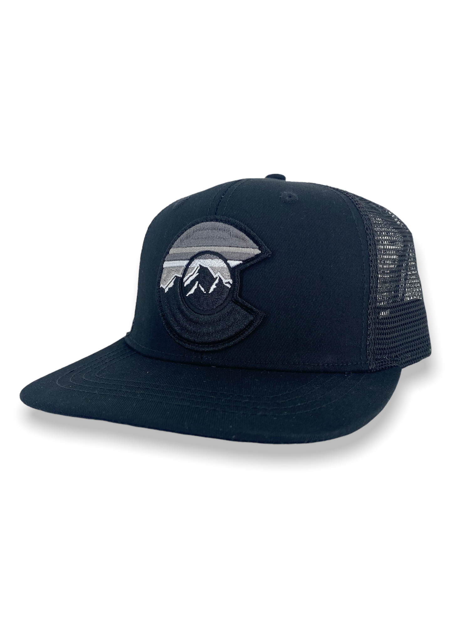 Colorado Coal Black Summit Trucker Hat