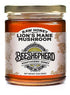 Jar of Beeshepherd raw honey with lion&