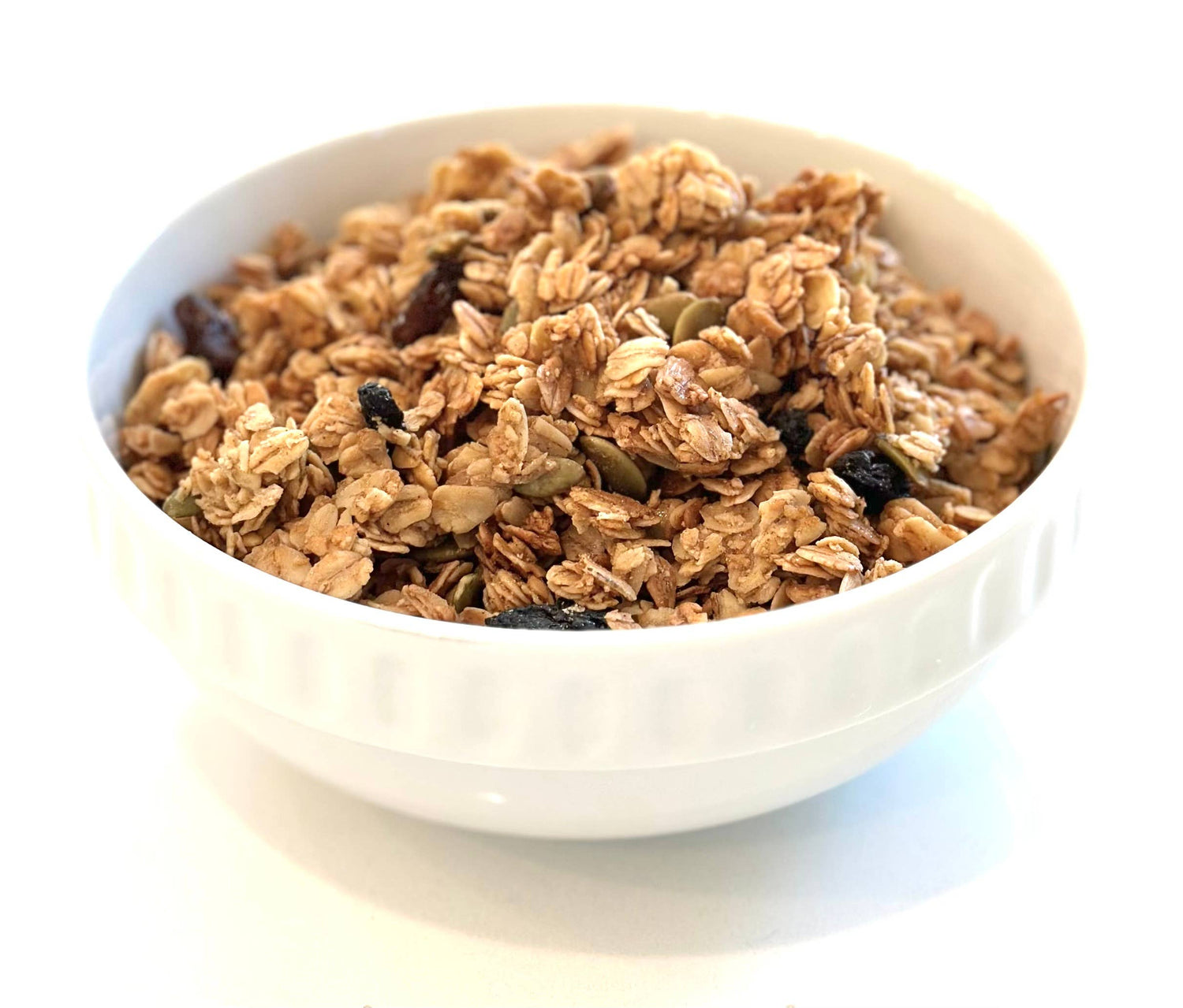 Cinnamon Raisin Flax Granola