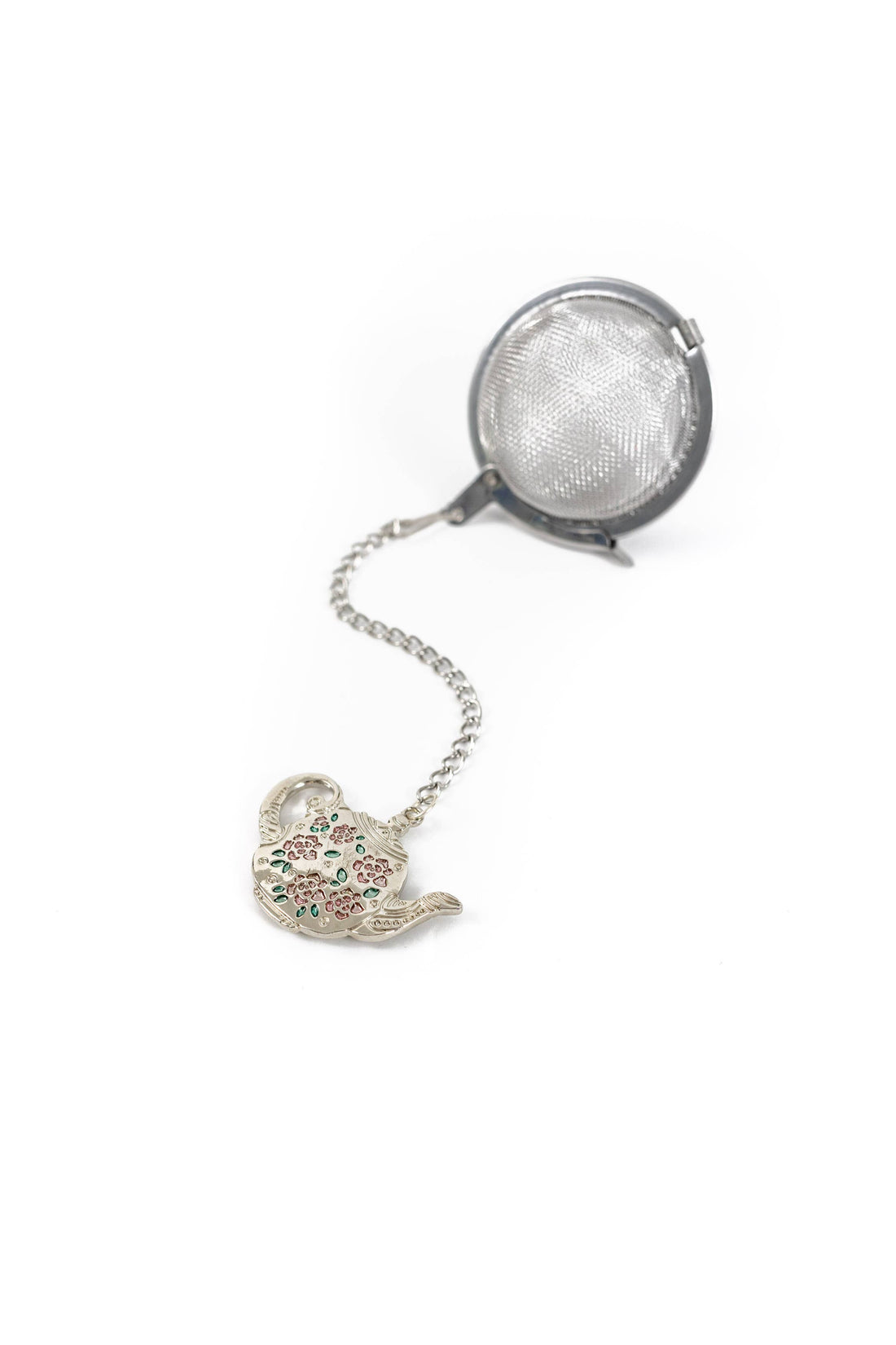 Tea Infuser Ball with Teapot Charm