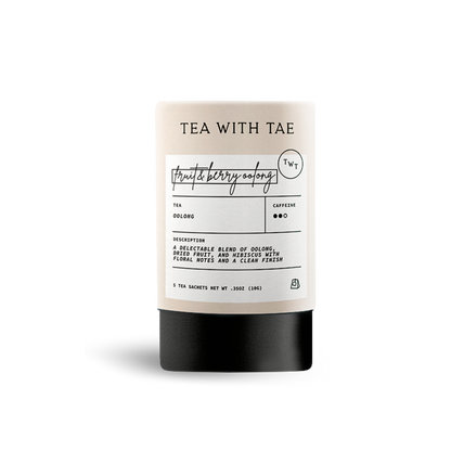 Tea packaging with &