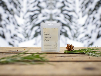 Wax melt package labeled &