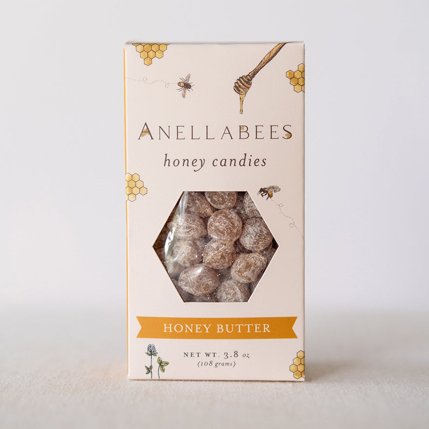 Box of Anellabees Honey Butter honey candies